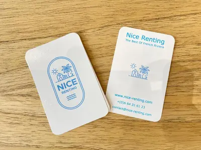 a packet of nike renewing paper on a table at Nice Renting - NEUVE - Luxury Triplex Old Town Massena Garibaldi - 4 BedRoom - AC in Nice