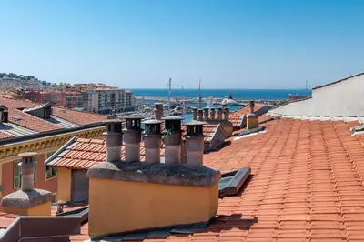 a view from the roof of a building at LOVELY STUDIO - Port de Nice in Nice