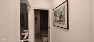 a hallway with a picture hanging on a wall at Downtown in Nice