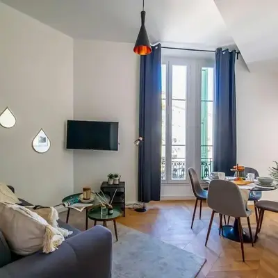 Elegant T2 rénové 4 Pers