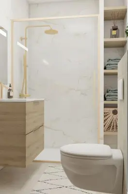a white bathroom with a toilet and a sink at ZEN & COSY - CARRÉ d'OR - Hyper centre - Plage in Nice