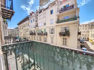 a view from the balcony of a building at Nestor&Jeeves - COEUR DAZUR - Central - Modern in Nice