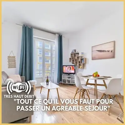 CENTRE VILLE - SUPERBE APPARTEMENT CLIMATISE - COSY-Wifi -