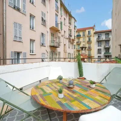 Nice Renting - BARBERIS - Unique Getaway 2-Room with Rooftop Terrace