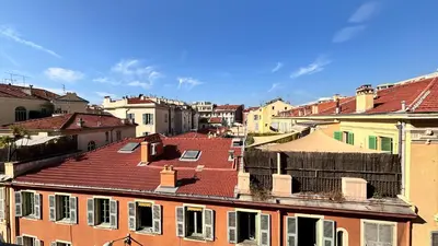 a group of buildings with red roofs at Ze Perfect Place - Studio centre-ville - Masséna in Nice