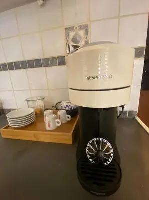 a mixer sitting on a counter in a kitchen at Grand Studio très bien situé! in Nice