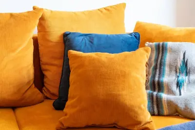 a group of pillows sitting on a couch at L58 Port Suite 2 BDRS 5mins Old town & Beach Tram in Nice
