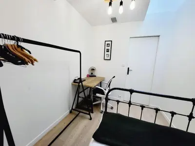 a large building on the side of a street at Enjoy old town side Nice-Modern apt-loft with AC in Nice