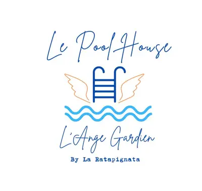 a logo for a perl house ever garden at Riviera-King-Studio in Villefranche-sur-Mer