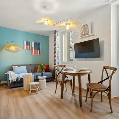Nice Renting - CLEMENCEAU - Riviera Cocoon Calm Elegance Design