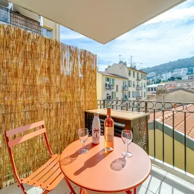 Studio port de Nice Clim Balcon
