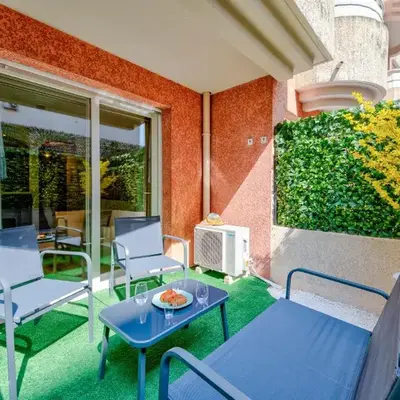 Studio Jardin Parking et Clim
