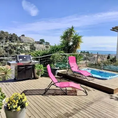 Appartement terrasse jacuzzi