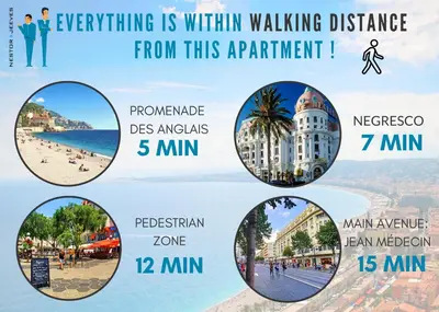 a collage of photos of the sights of malta and the beach at Nestor&Jeeves - CITRONNIER AZUR - Central - Close sea in Nice
