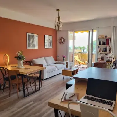 2P cosy avec terrasse