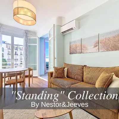 Nestor&Jeeves - BLUE PASTEL PROMENADE - Spacious - Close sea