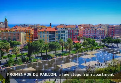 a view of a city with a river and buildings at Nestor&Jeeves - RIVIERA JAURES - Terrace - Close Old Town in Nice
