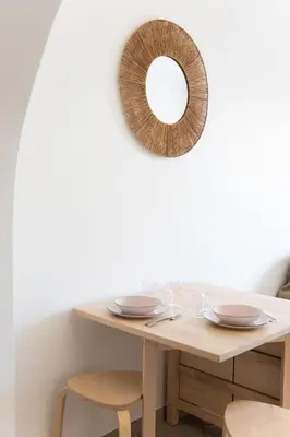 a bathroom with a shower and a sink at Appartement charmant & cosy au cœur du Vieux Nice in Nice