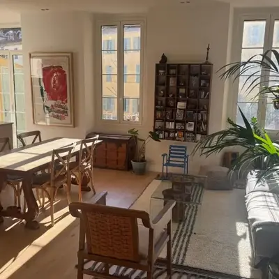 Bright Apartment & Balcony - Old Nice & Sea