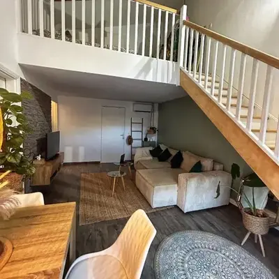 Duplex close to the sea with parking