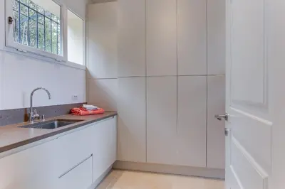 a bathroom with a bath tub and a toilet at VILLA ANGEL VI4481 By Riviera Holiday Homes in Èze
