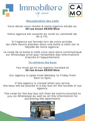 a screenshot of a flyer for the imulator of windows replacement die stack at SIENA - Appartement 6 personnes avec Terrasse et Jacuzzi plein cœur centre-ville quartier du Port de Nice in Nice