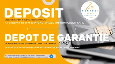 a flyer for a car care center with a laptop at Ze Perfect Place - Élégant appartement avec terrasse - Promenade des Arts in Nice