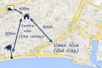 a map of the city of wilsons mile old city at 