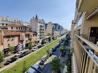 a view of a street in a city with parked cars at Legion Suite - Your perfect vacation ! in Nice