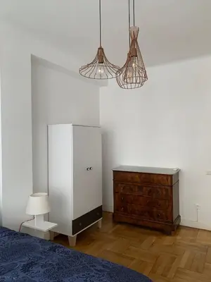 a kitchen with a sink and a stove at Promenade des Anglais à côté du Negresco in Nice