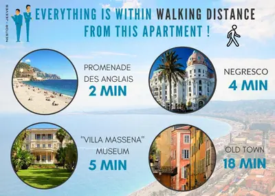 a collage of photos of the sights of malta and the beach at Nestor&Jeeves - ANDRIOLI TERRASSE - Central - Close beach - Top floor in Nice
