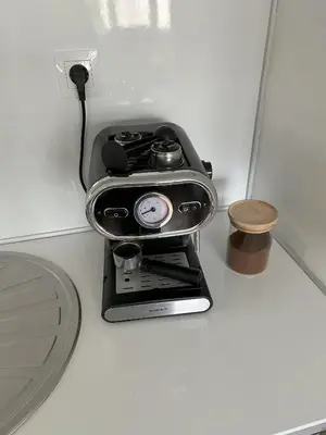 a toaster sitting on top of a counter at Le 29 Promenade des Anglais - Golden Square in Nice